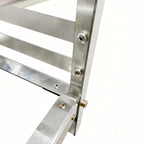 Adjustable Rotating Stainless Steel Charcoal BBQ Grill